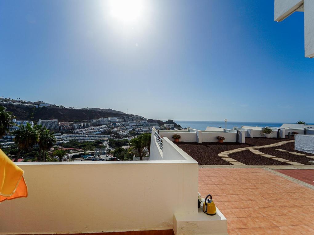 Terrace : Studio for sale in Puerto Plata,  Puerto Rico, Gran Canaria  with sea view : Ref 05852-CA