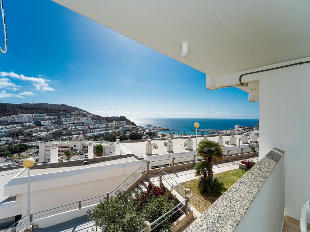 Terrace : Studio  for sale in Puerto Plata,  Puerto Rico, Gran Canaria with sea view : Ref 05913-CA