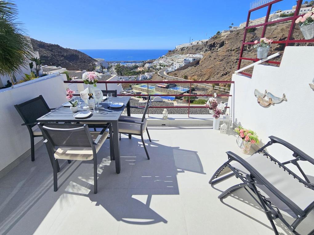 Apartment  for sale in  Puerto Rico, Barranco Agua La Perra, Gran Canaria with sea view : Ref A893S