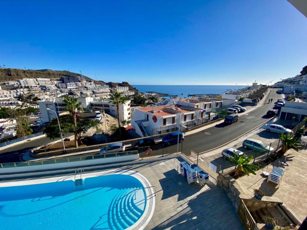 Ausblick : Studio  zu kaufen in  Puerto Rico, Gran Canaria mit Meerblick : Ref S0078