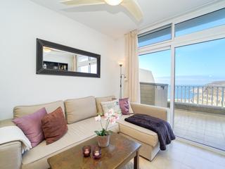 Wohnzimmer : Apartment  zu kaufen in Balcon de Amadores,  Puerto Rico, Gran Canaria mit Meerblick : Ref 05825-CA