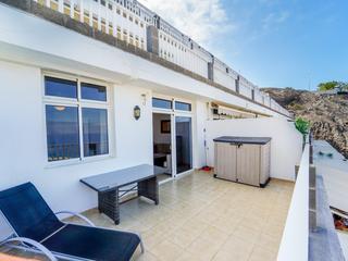 Terrasse : Apartment  zu kaufen in Balcon de Amadores,  Puerto Rico, Gran Canaria mit Meerblick : Ref 05825-CA