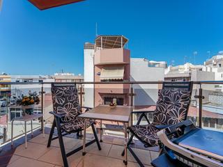 Terrace : Apartment for sale in  Arguineguín Casco, Gran Canaria   : Ref 05878-CA