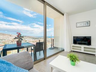 Wohnzimmer : Apartment zu kaufen in Residencial Ventura,  Arguineguín, Gran Canaria  mit Garage : Ref 05759-CA