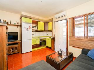Salon/salle à manger : Appartement  en vente à Flamboyan,  San Agustín, Gran Canaria avec vues sur mer : Ref 05763-CA