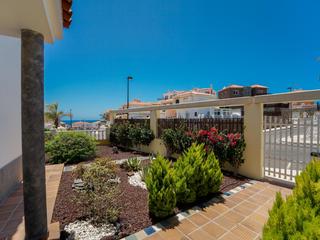 Jardín : Chalet en venta en  Arguineguín, Loma Dos, Gran Canaria  con vistas al mar : Ref 05795-CA