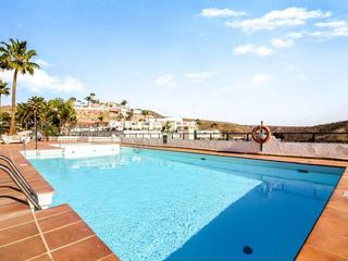 Pool : Lägenhet till salu  i Jacaranda,  Puerto Rico, Gran Canaria  med havsutsikt : Ref 05796-CA