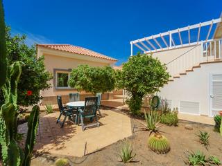 Garten : Penthousewohnung zu kaufen in  Arguineguín, Loma Dos, Gran Canaria  mit Meerblick : Ref 05804-CA