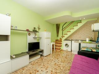 Woonkamer : Duplexwoning te koop in Dunaflor Verde,  Campo Internacional, Gran Canaria   : Ref 05811-CA