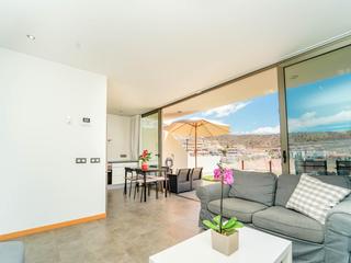 Vardagsrum : Lägenhet till salu  i Residencial Ventura,  Arguineguín, Loma Dos, Gran Canaria  med garage : Ref 05814-CA