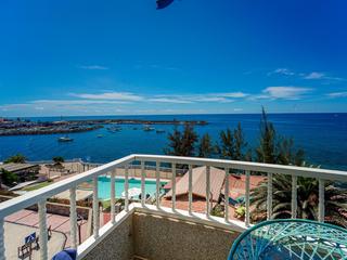 Uitzicht : Appartement te koop in Océano,  Arguineguín Casco, Gran Canaria , direct aan het water met garage : Ref 05817-CA