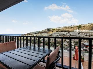 Terrasse : Appartement en vente à Puerto Feliz,  Puerto Rico, Gran Canaria  avec vues sur mer : Ref 05823-CA