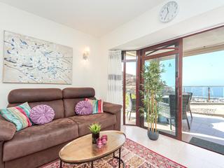 Living room : Apartment for sale in Guanabara Park,  Puerto Rico, Barranco Agua La Perra, Gran Canaria  with sea view : Ref 05836-CA