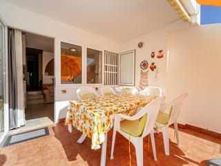 Terrace : Studio for sale in Puerto Plata,  Puerto Rico, Gran Canaria  with sea view : Ref 05852-CA