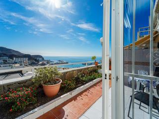 Terrace : Apartment  for sale in Tindaya,  Puerto Rico, Gran Canaria with sea view : Ref 05867-CA