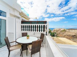 Terrace : Apartment  for sale in Junquillo,  Puerto Rico, Gran Canaria with sea view : Ref 05873-CA