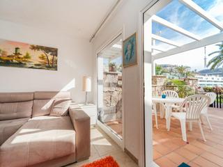 Salón : Bungalow en venta en Ocean Beach Club,  Playa del Cura, Gran Canaria , en primera línea  : Ref 05875-CA