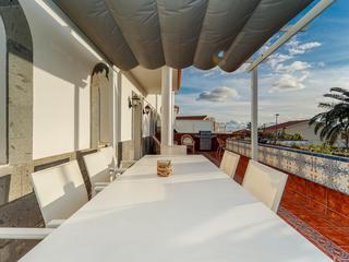 Terrasse : Maison jumelée  en vente à  Arguineguín, Loma Dos, Gran Canaria avec garage : Ref 05877-CA