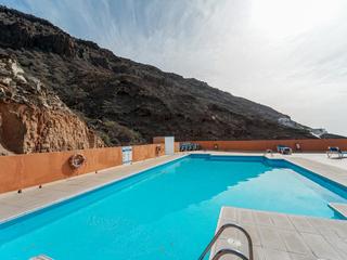 Piscine : Appartement en vente à Taurito Building,  Taurito-Playa de Mogán, Gran Canaria  avec vues sur mer : Ref 05885-CA