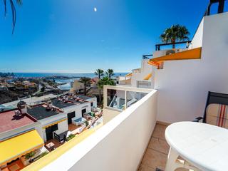 Terrass : Lägenhet  till salu  i Solemio,  Patalavaca, Gran Canaria med havsutsikt : Ref 05910-CA