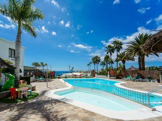 Swimming pool : Apartment  for sale in Corona Rosa,  Puerto Rico, Barranco Agua La Perra, Gran Canaria with sea view : Ref 05920-CA