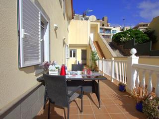 Terrasse : Apartment zu kaufen in  Arguineguín Casco, Gran Canaria  mit Meerblick : Ref A885A