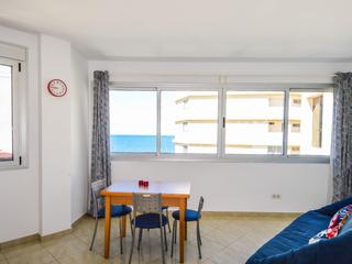 Living/dining room : Apartment  for sale in  Arguineguín Casco, Gran Canaria with sea view : Ref S0075