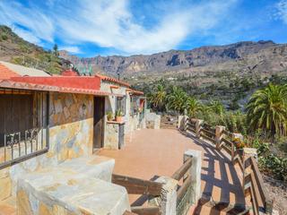 Terrasse : Landhaus zu kaufen in  San Bartolomé Interior, Gran Canaria   : Ref S0115