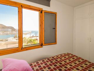 Bedroom : Apartment , seafront for sale in  Puerto Rico, Gran Canaria with sea view : Ref S0141